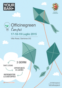 La locandina di Officinegreen Campus