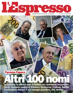 L'Espresso in edicola il 15 aprile 2016