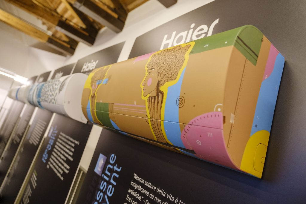 condizionatore haier reinventato dagli studenti del munari